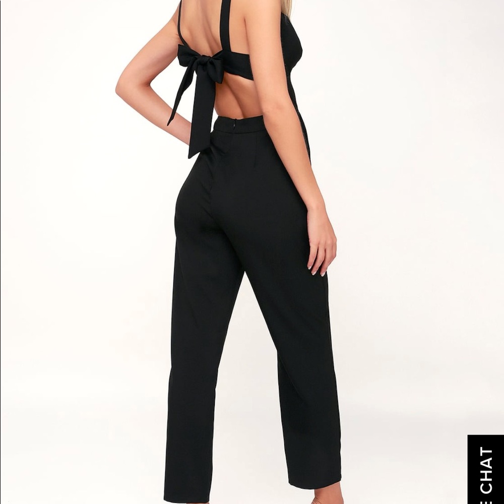 Black jumpsuit